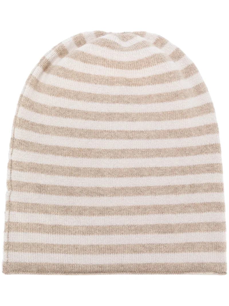 Danielapi horizontal striped beanie